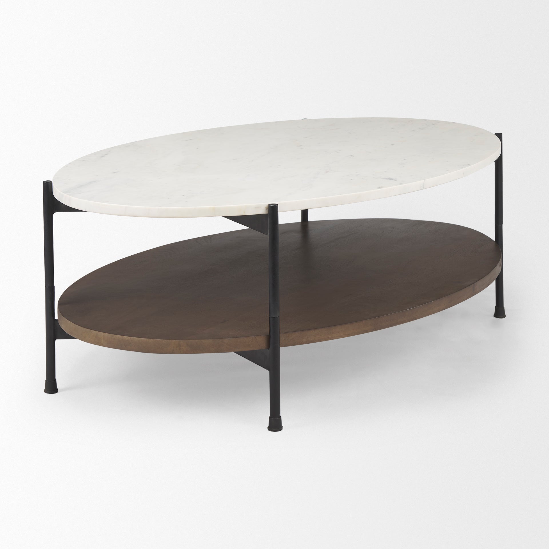 Mercana Larkin 48" x 30" x 16" Solid Wood Coffee Table