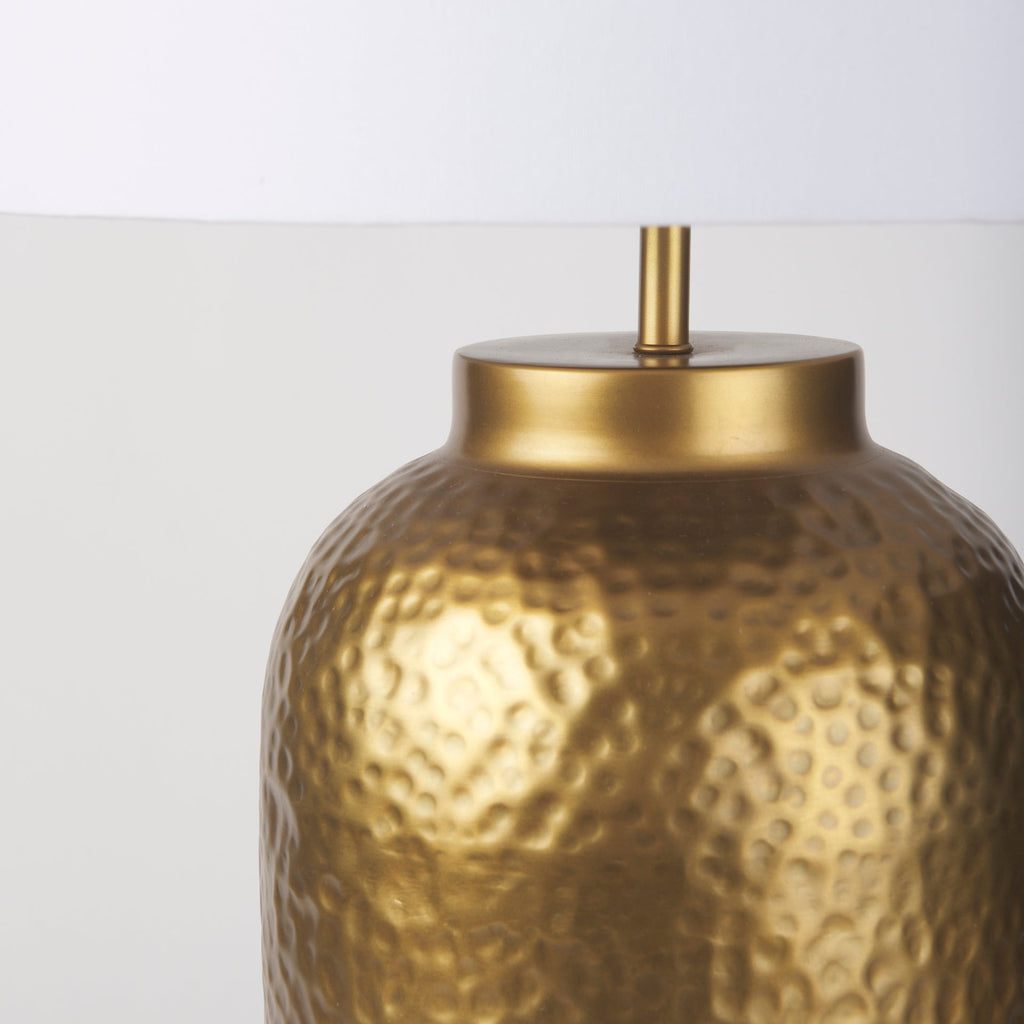 Mercana Leo 21" x 21" x 29.5" Metal Table Lamp