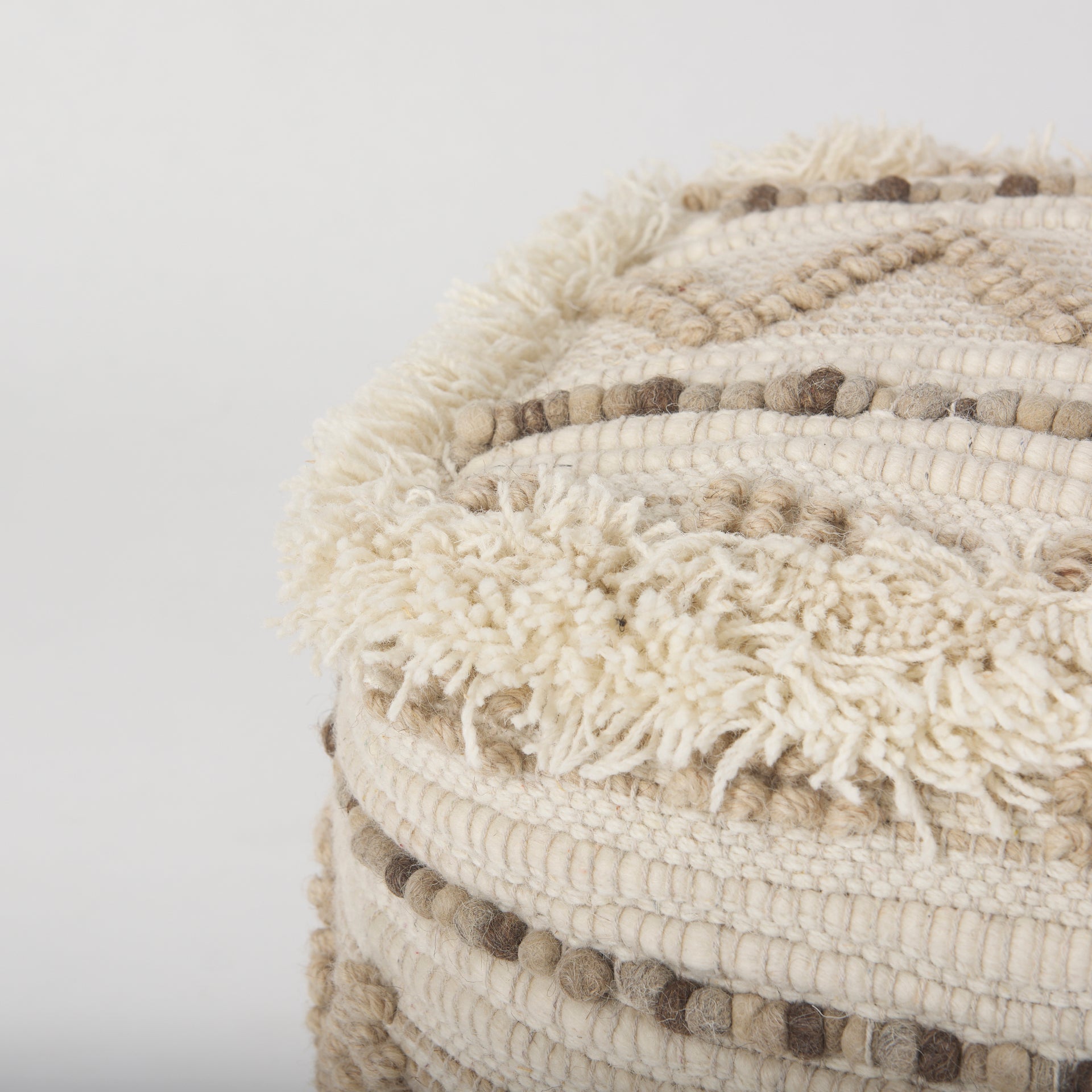 Mercana Caela 18" x 18" x 18" Pouf