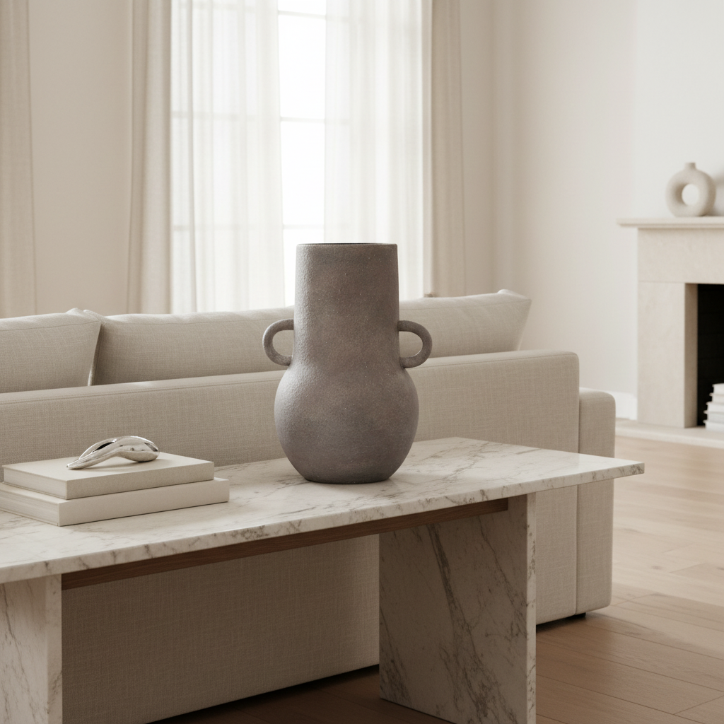 Mercana Armani 8.1" x 6.3" x 10.4" Ceramic Vase