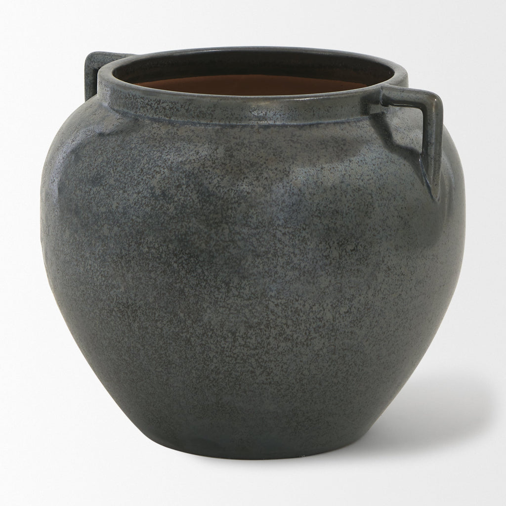 Mercana Kora 9.4" x 9.4" x 8.5" Ceramic Vase