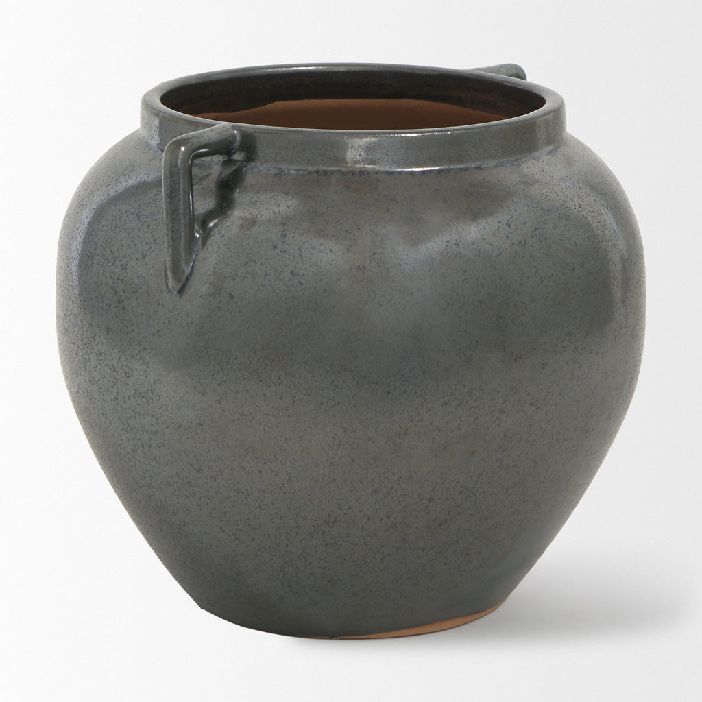 Mercana Kora 9.4" x 9.4" x 8.5" Ceramic Vase
