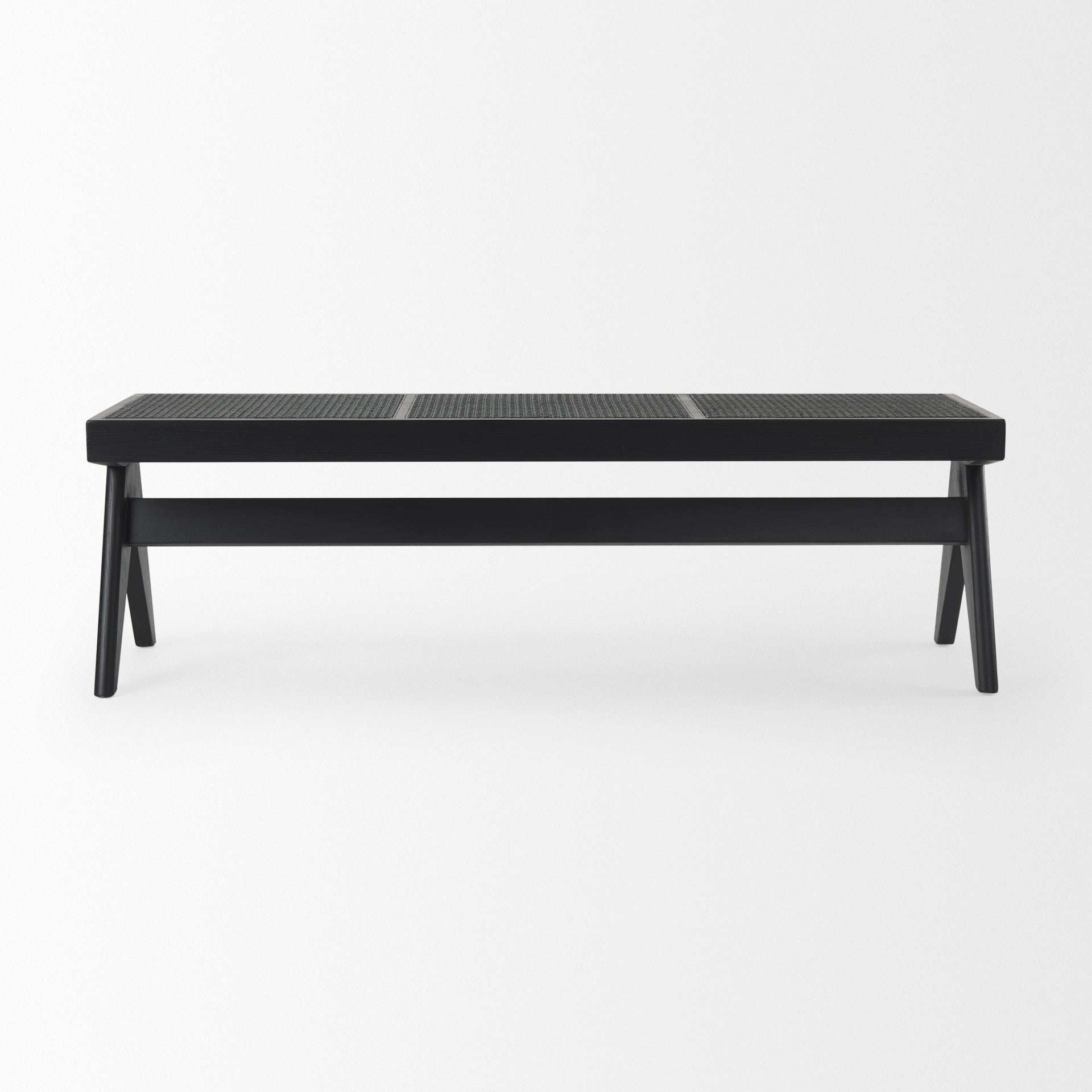 Mercana Arvin 59.1" x 17.7" x 18.1" Solid Wood Bench