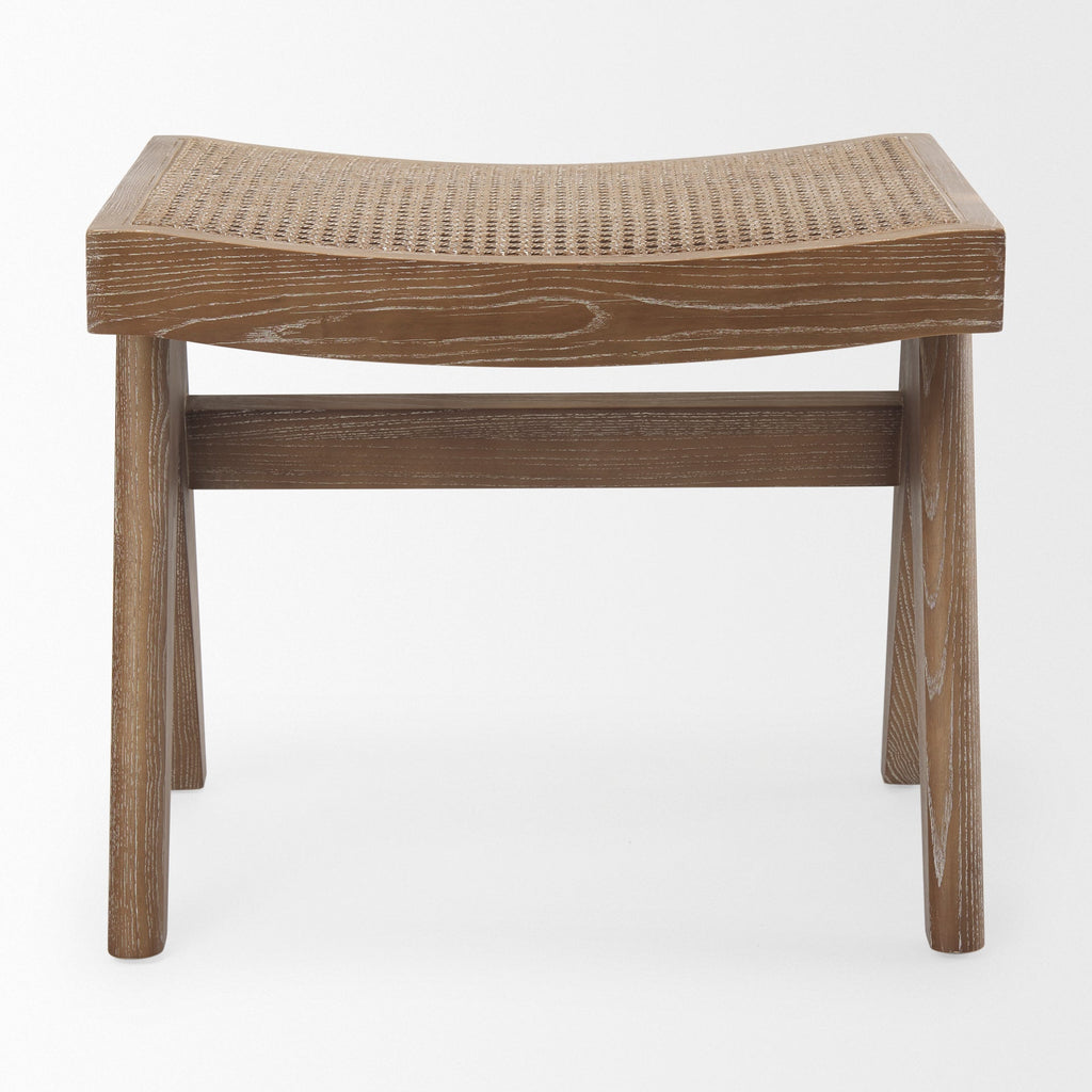 Mercana Arvin 21.7" x 17.7" x 18.1" Solid Wood Bench