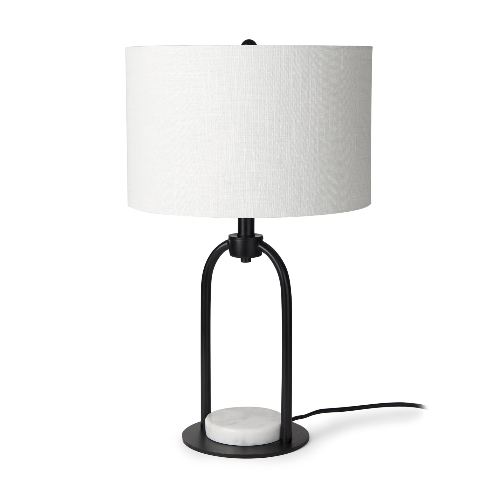 Mercana Sarah 15" x 10" x 22.2" Metal Table Lamp