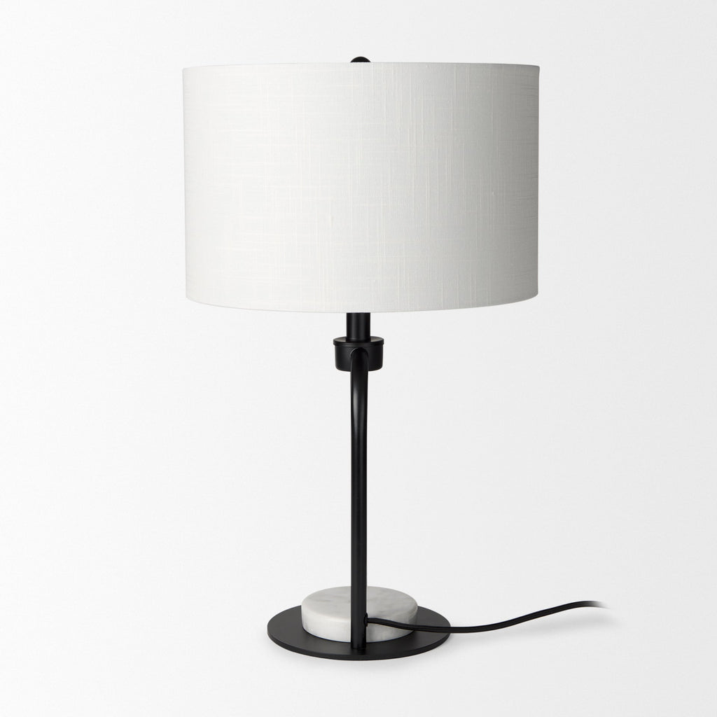 Mercana Sarah 15" x 10" x 22.2" Metal Table Lamp