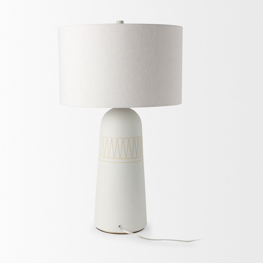 Mercana Javier 18" x 18" x 30" Ceramic Table Lamp