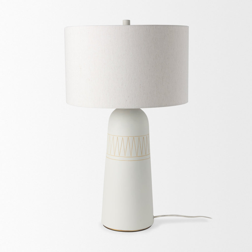Mercana Javier 18" x 18" x 30" Ceramic Table Lamp