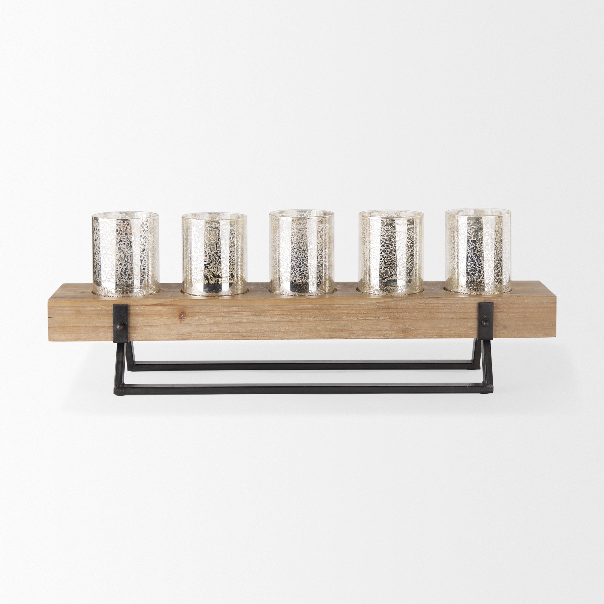 Mercana Benk 27" x 13.8" x 7.1" Candle Holder