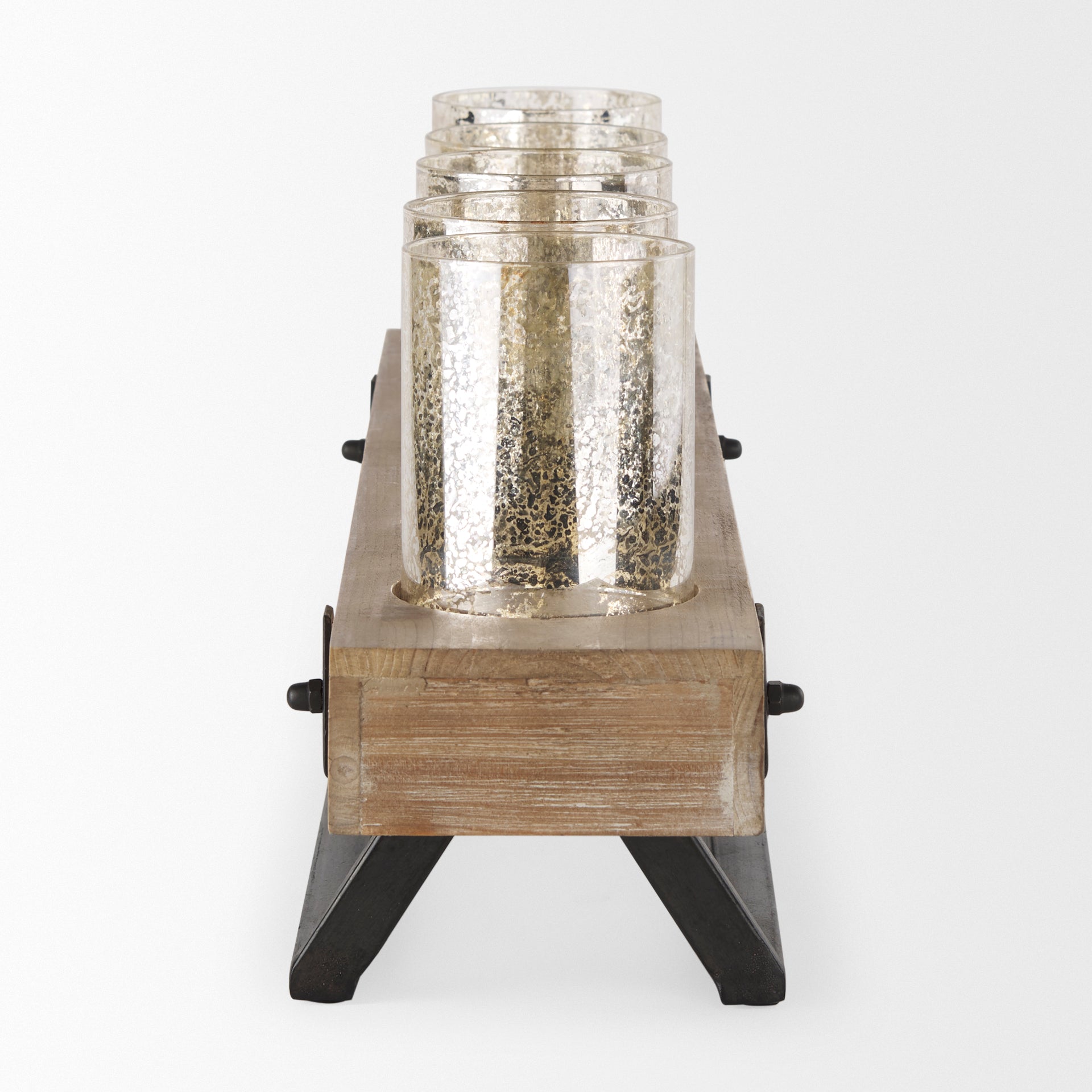 Mercana Benk 27" x 13.8" x 7.1" Candle Holder