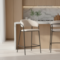 Mercana Carolyn 19.3" x 20.5" x 35.4" Metal Stool