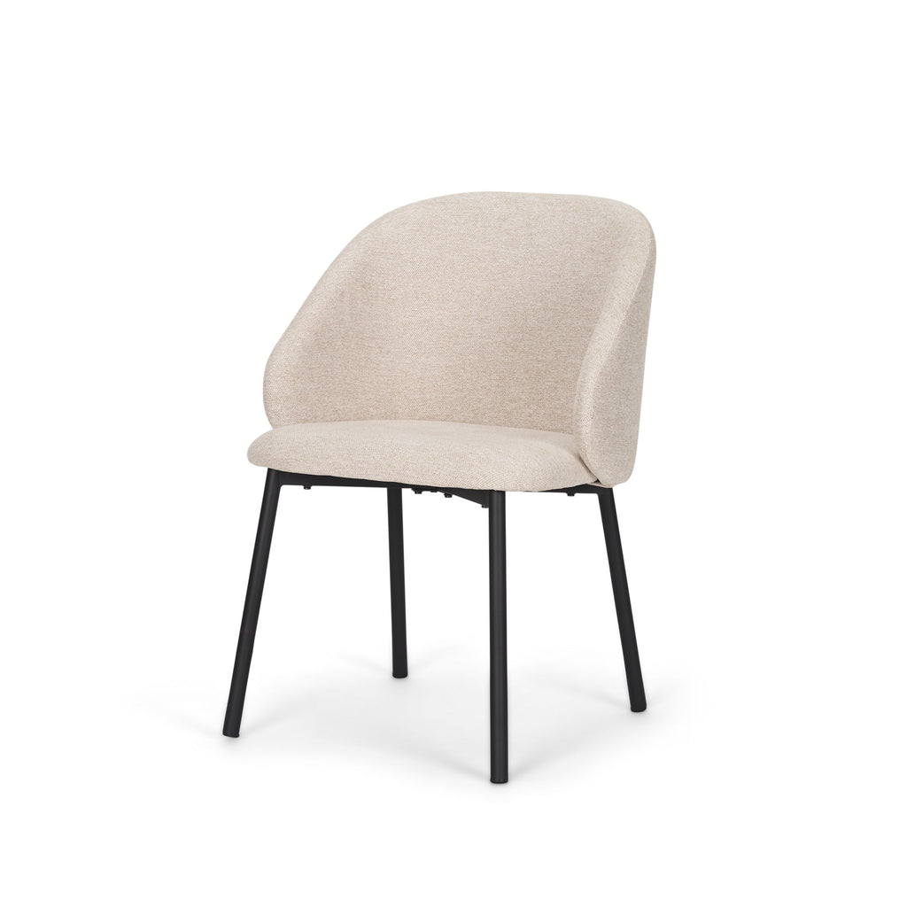 Mercana Shannon 22.5" x 22.8" x 31.5" Fabric Dining Chair (Set of 2)