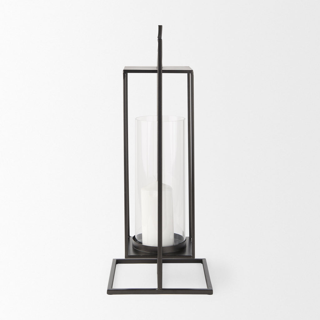 Mercana Albus 9.3" x 9.3" x 23.8" Metal Candle Holder