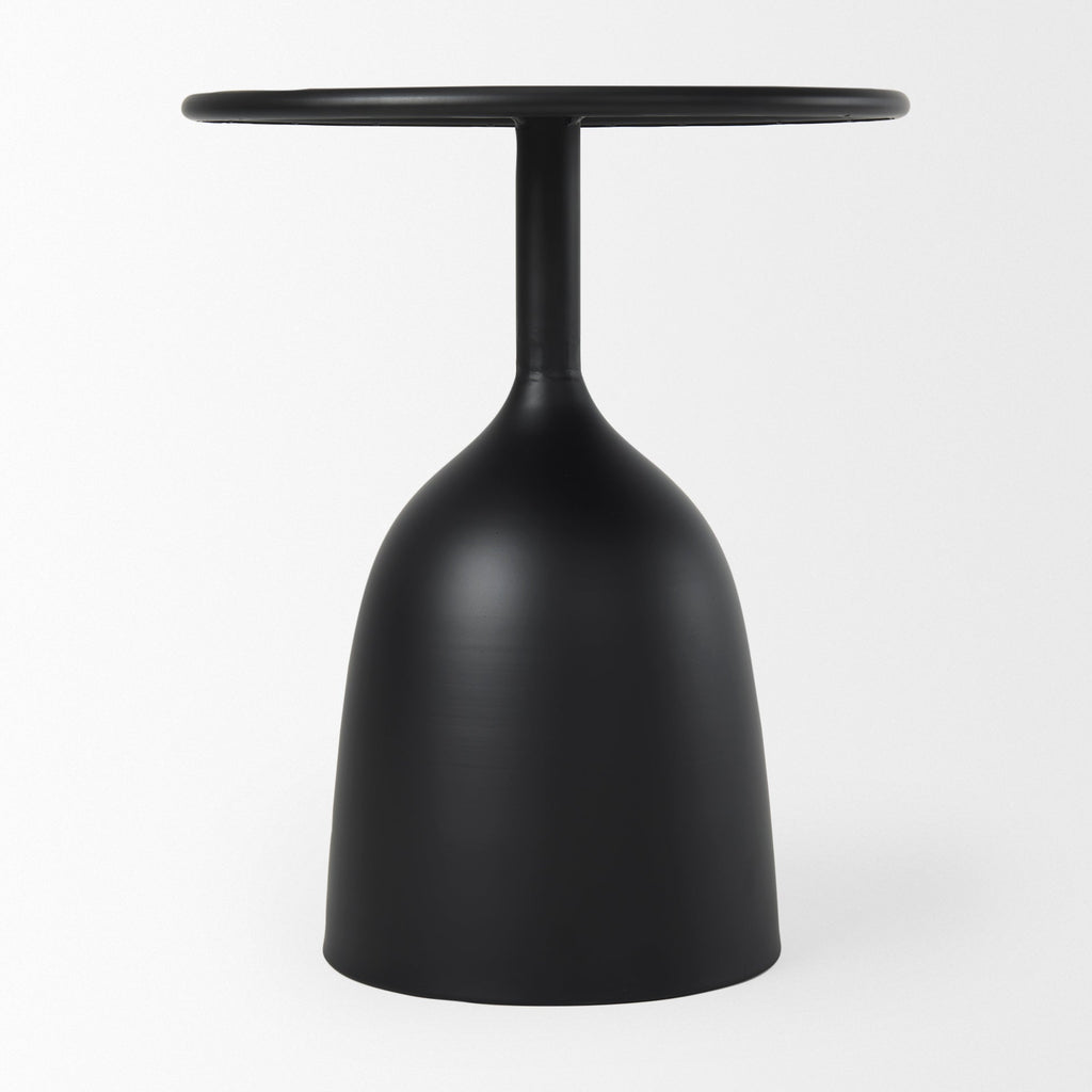 Mercana Talulla 16.5" x 16.5" x 19.7" Metal Side Table