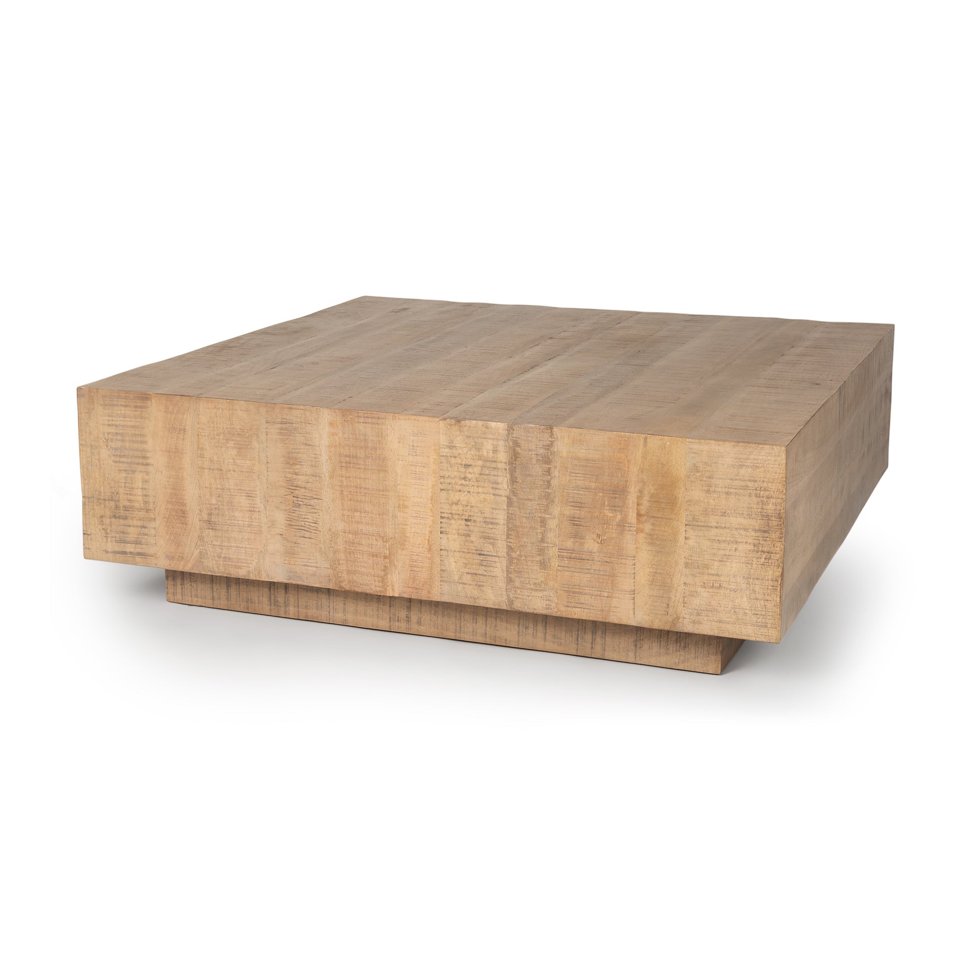 Mercana Hayden 48" x 48" x 16" Solid Wood Coffee Table - Square