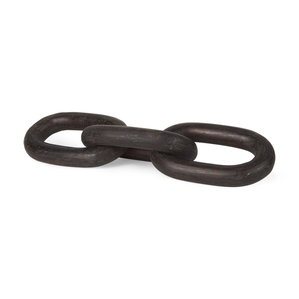 Mercana Tayla 9.5" x 2" x 21" Solid Wood Decorative Object