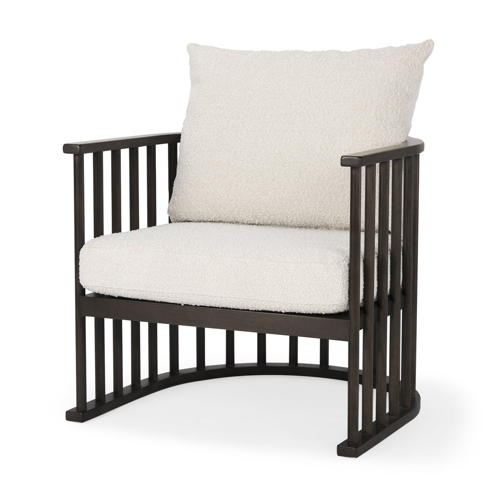 Mercana Kopari 28.4" x 27.6" x 33" Solid Wood Side Chair