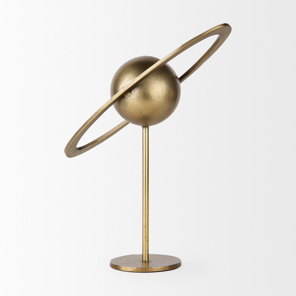 Mercana Atlas 15" x 7" x 16" Metal Decorative Object