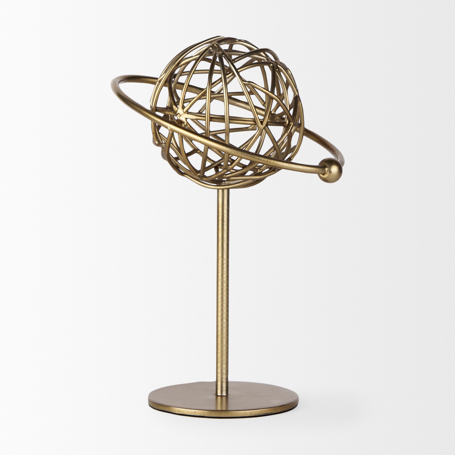 Mercana Atlas 10" x 8" x 12" Metal Decorative Object