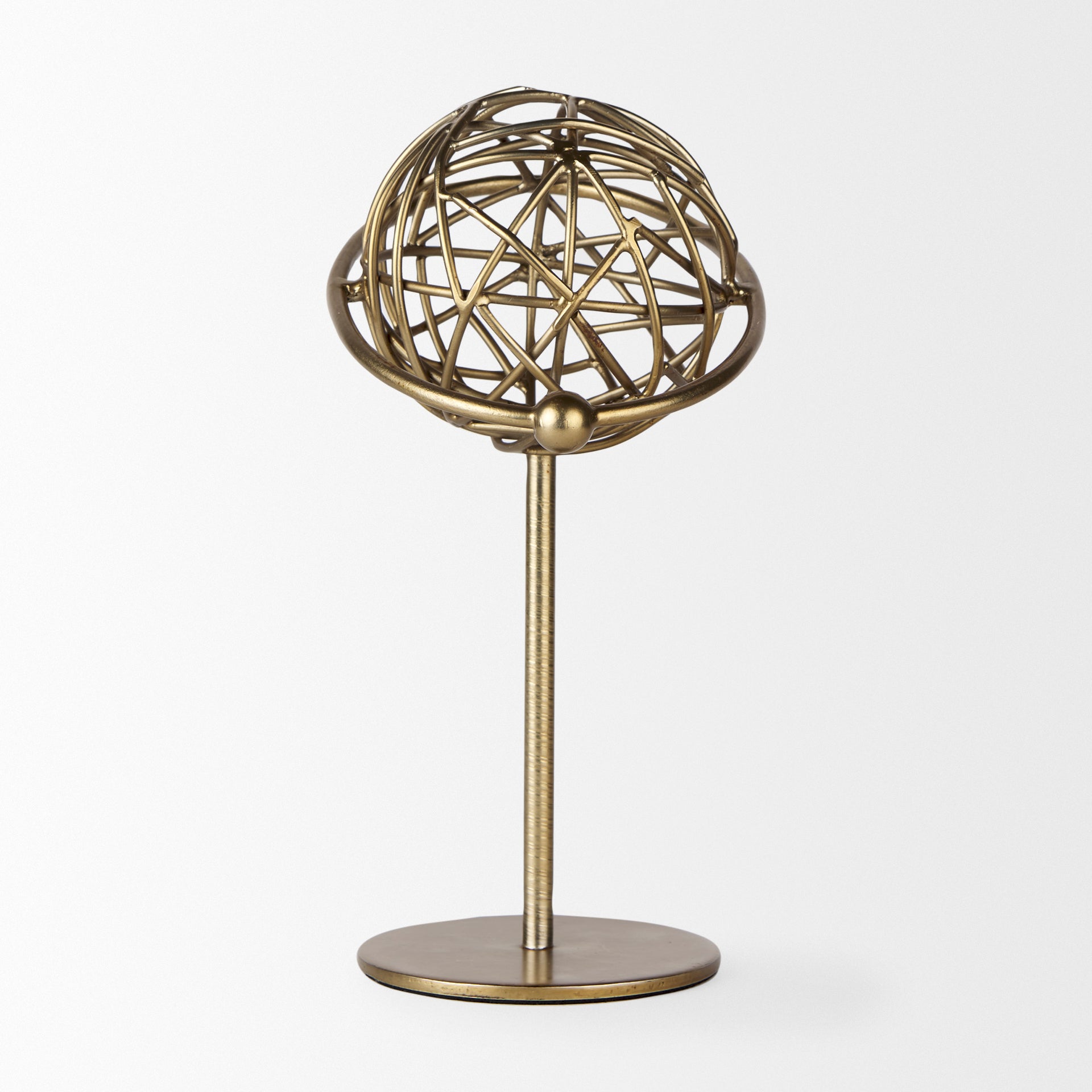 Mercana Atlas 10" x 8" x 12" Metal Decorative Object