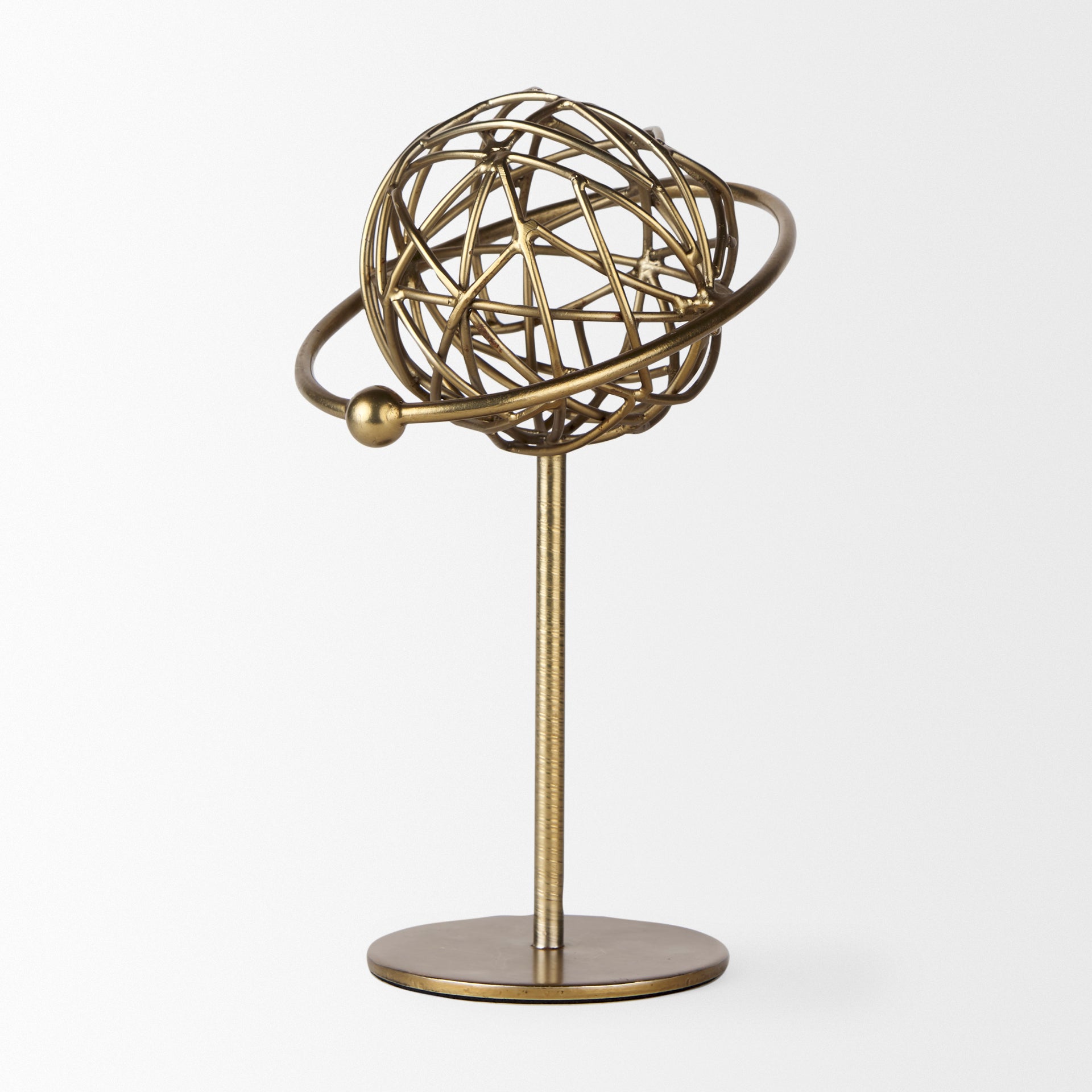 Mercana Atlas 10" x 8" x 12" Metal Decorative Object