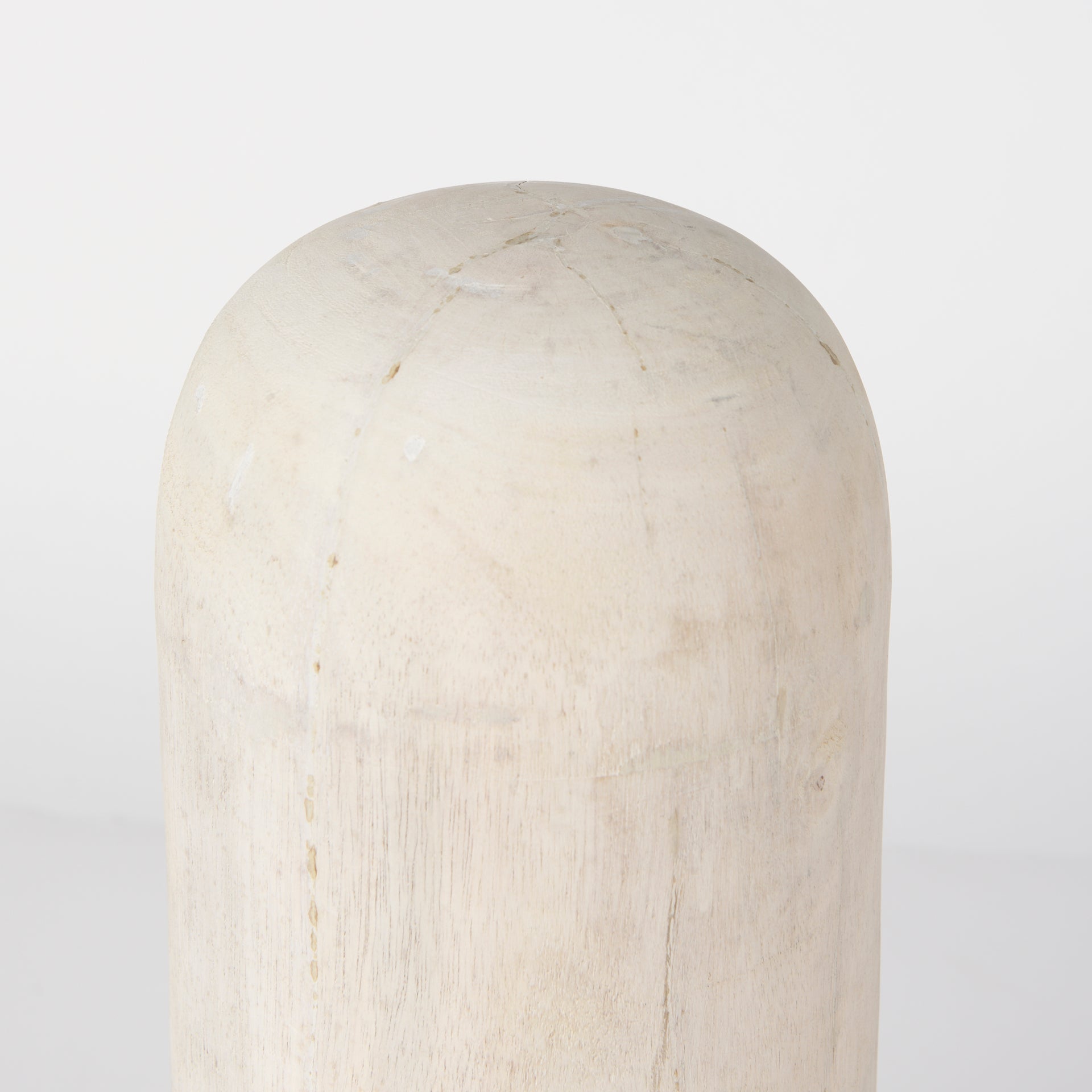 Mercana Knox 6" x 6" x 14" Solid Wood Decorative Object