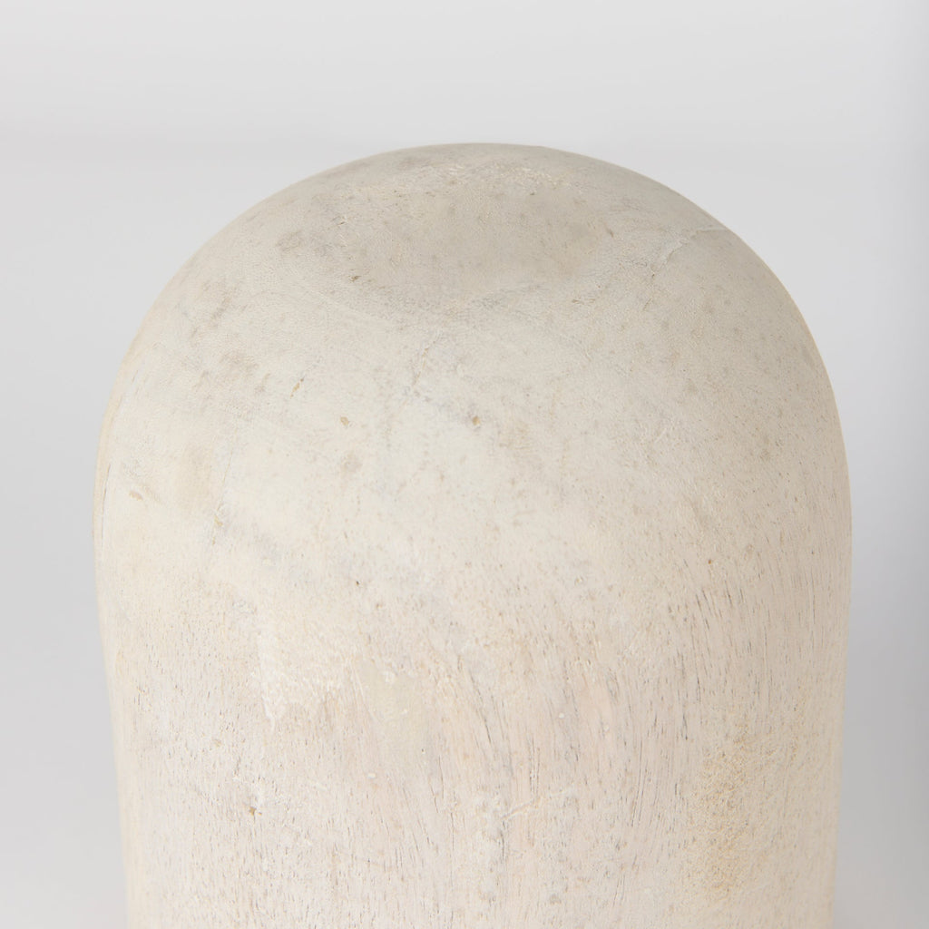Mercana Knox 6" x 6" x 7" Solid Wood Decorative Object