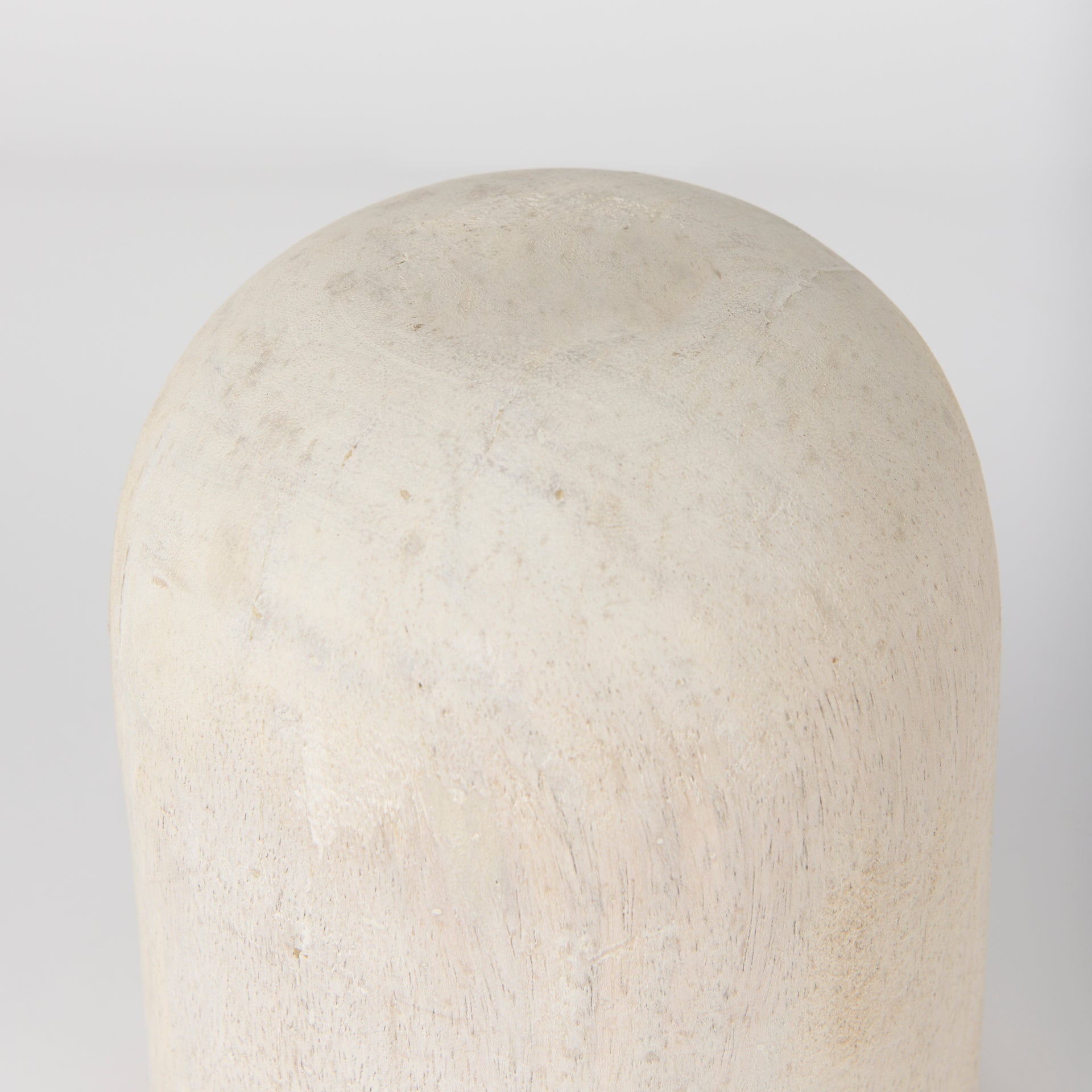 Mercana Knox 6" x 6" x 7" Solid Wood Decorative Object