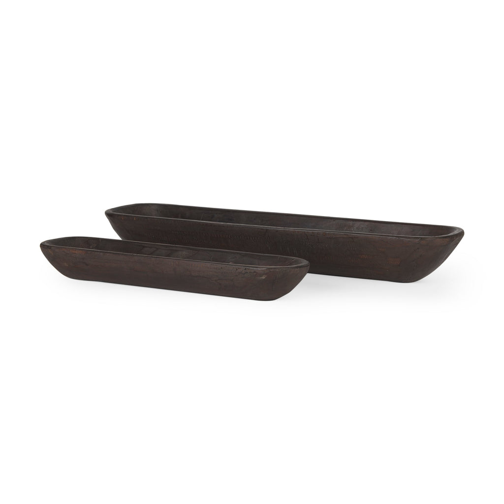 Mercana Athena 34" x 8" x 5" Solid Wood Tray