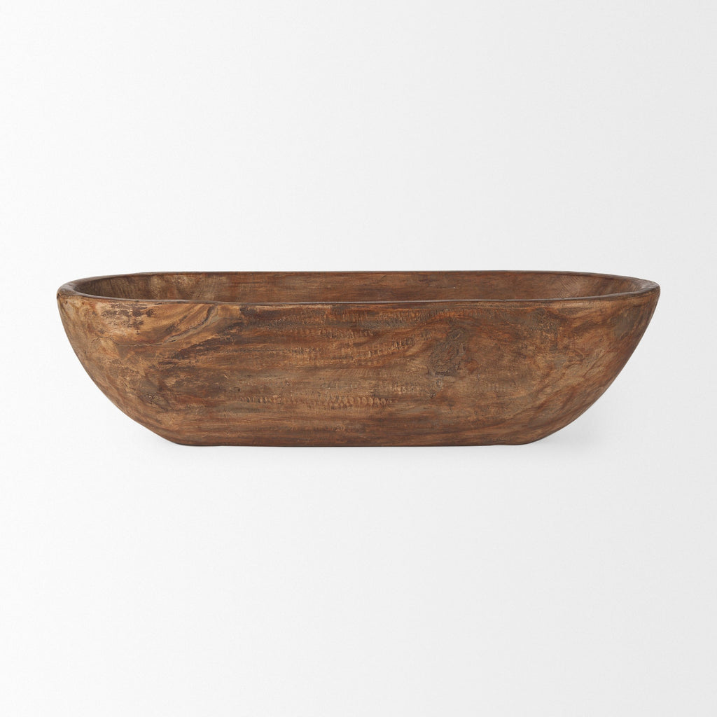 Mercana Athena 26" x 10" x 7" Wood Bowl
