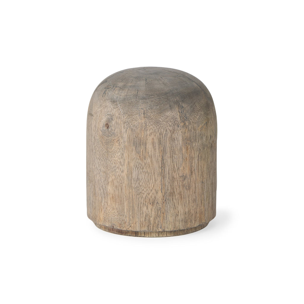 Mercana Knox 6" x 6" x 7" Solid Wood Decorative Object