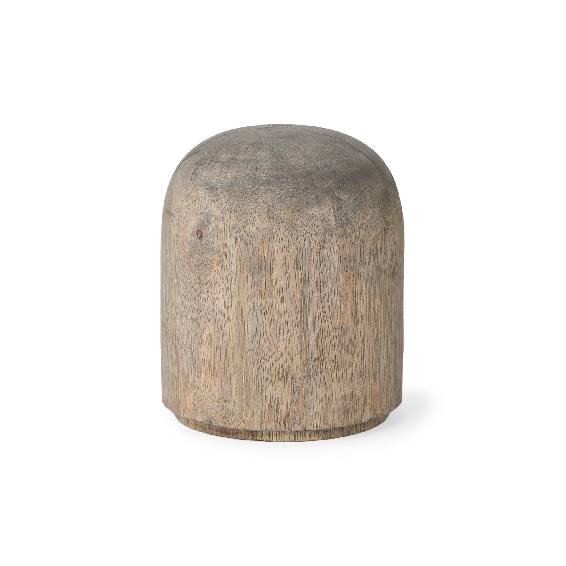 Mercana Knox 6" x 6" x 7" Solid Wood Decorative Object