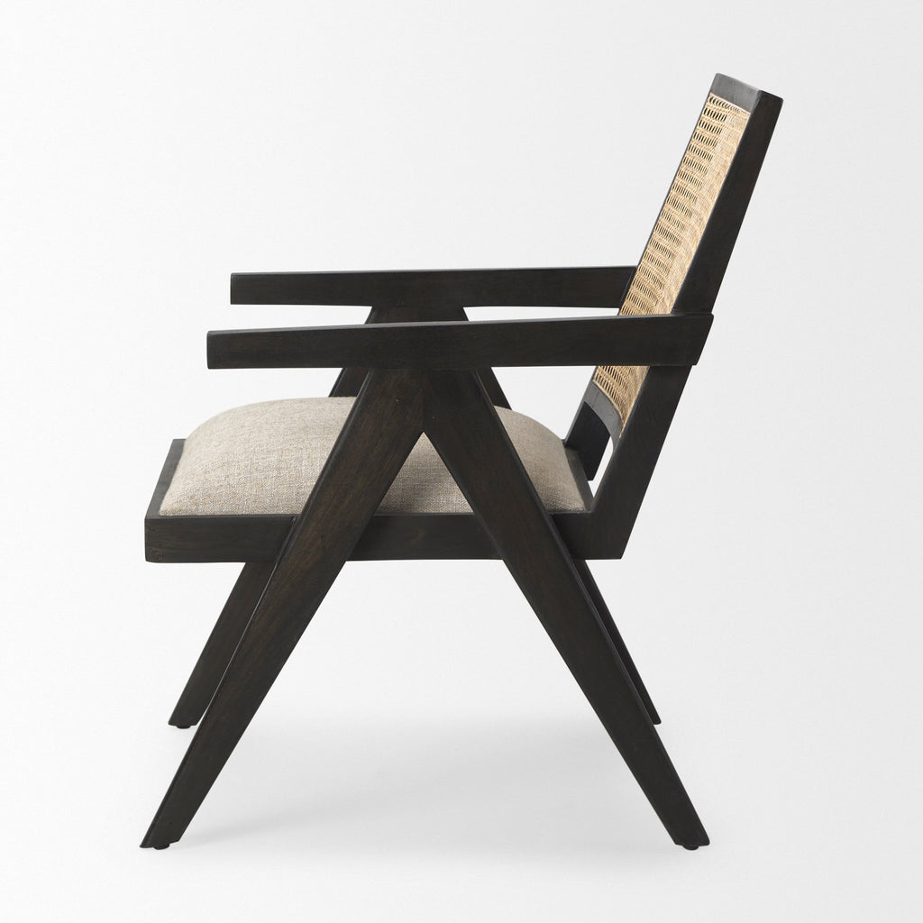Mercana Donna 21.7" x 27.5" x 32" Solid Wood Side Chair