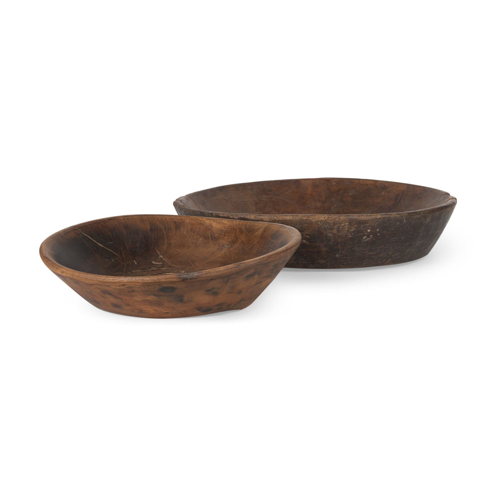 Mercana Nikita 20" x 20" x 5" Wood Bowl