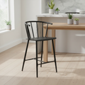 Mercana Colin 21.3" x 21.3" x 38.2" Metal Stool