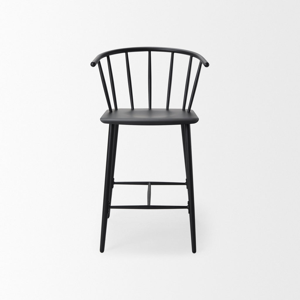 Mercana Colin 21.3" x 21.3" x 38.2" Metal Stool