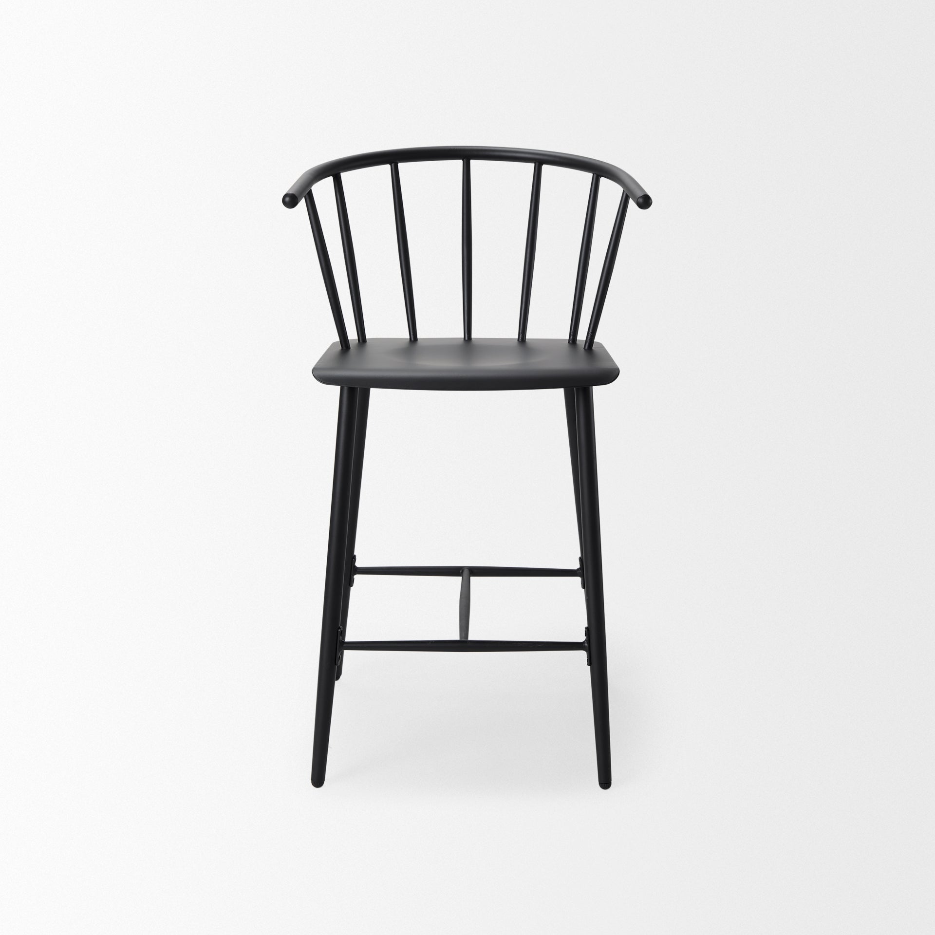Mercana Colin 21.3" x 21.3" x 38.2" Metal Stool
