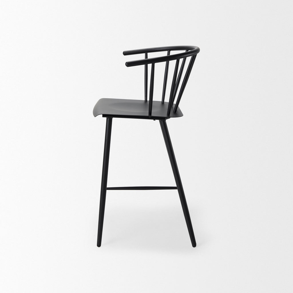 Mercana Colin 21.3" x 21.3" x 38.2" Metal Stool