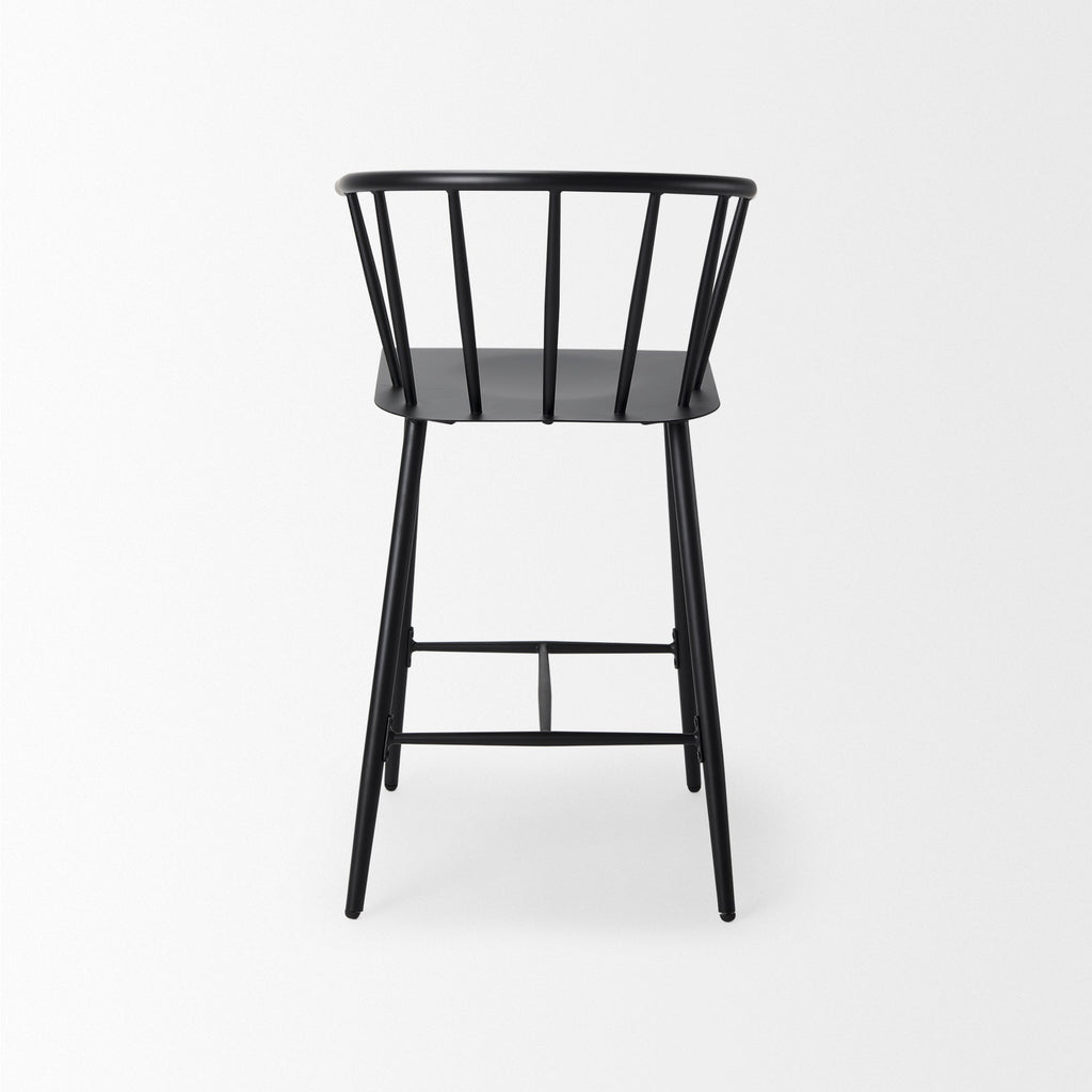 Mercana Colin 21.3" x 21.3" x 38.2" Metal Stool