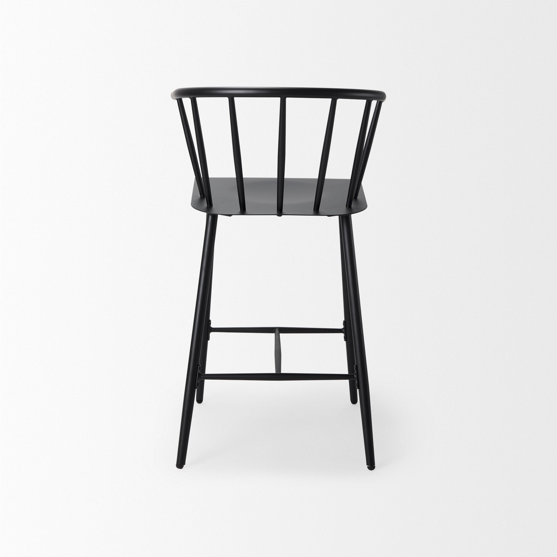 Mercana Colin 21.3" x 21.3" x 38.2" Metal Stool