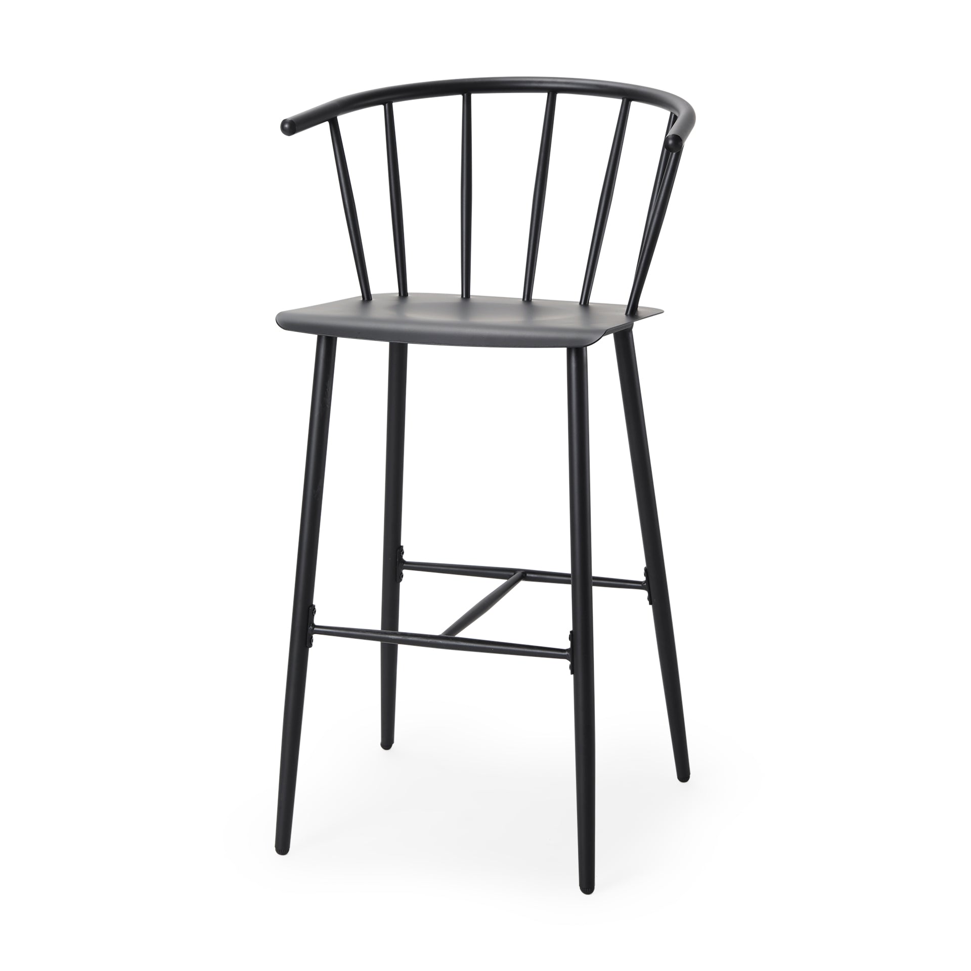 Mercana Colin 21.3" x 21.3" x 42.1" Metal Stool