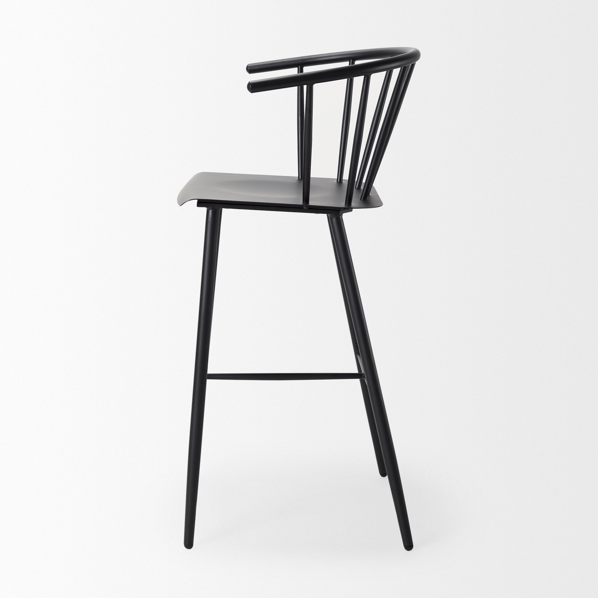 Mercana Colin 21.3" x 21.3" x 42.1" Metal Stool