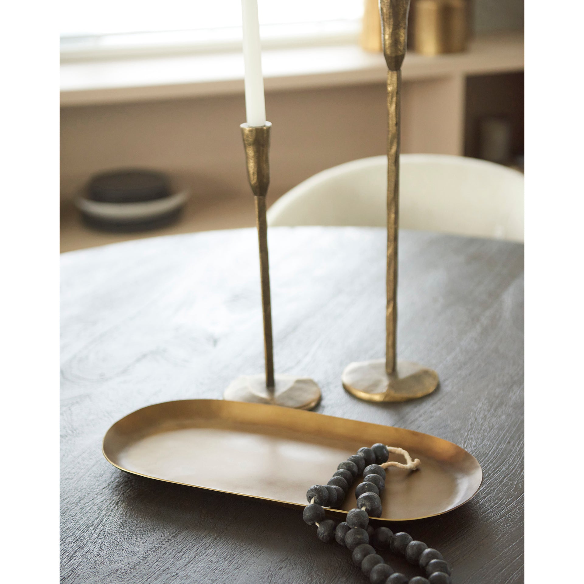 Mercana Payson 18" x 8.5" x 0.8" Candle Holder