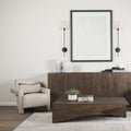 Mercana West 82" x 18" x 34" Solid Wood Sideboard