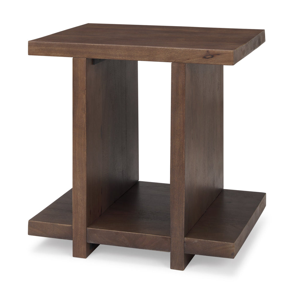 Mercana Nohr 22" x 18" x 22" Solid Wood Side Table