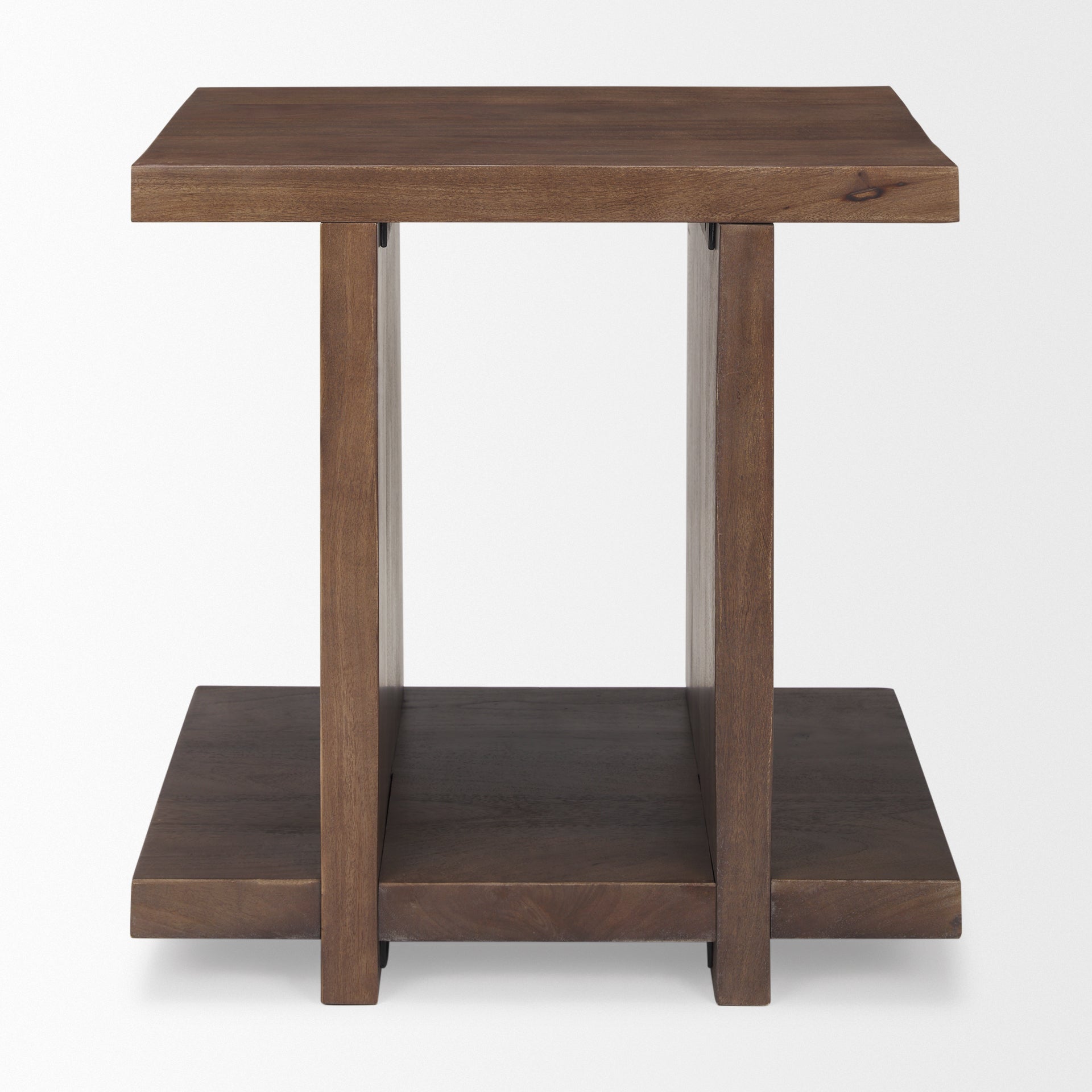 Mercana Nohr 22" x 18" x 22" Solid Wood Side Table