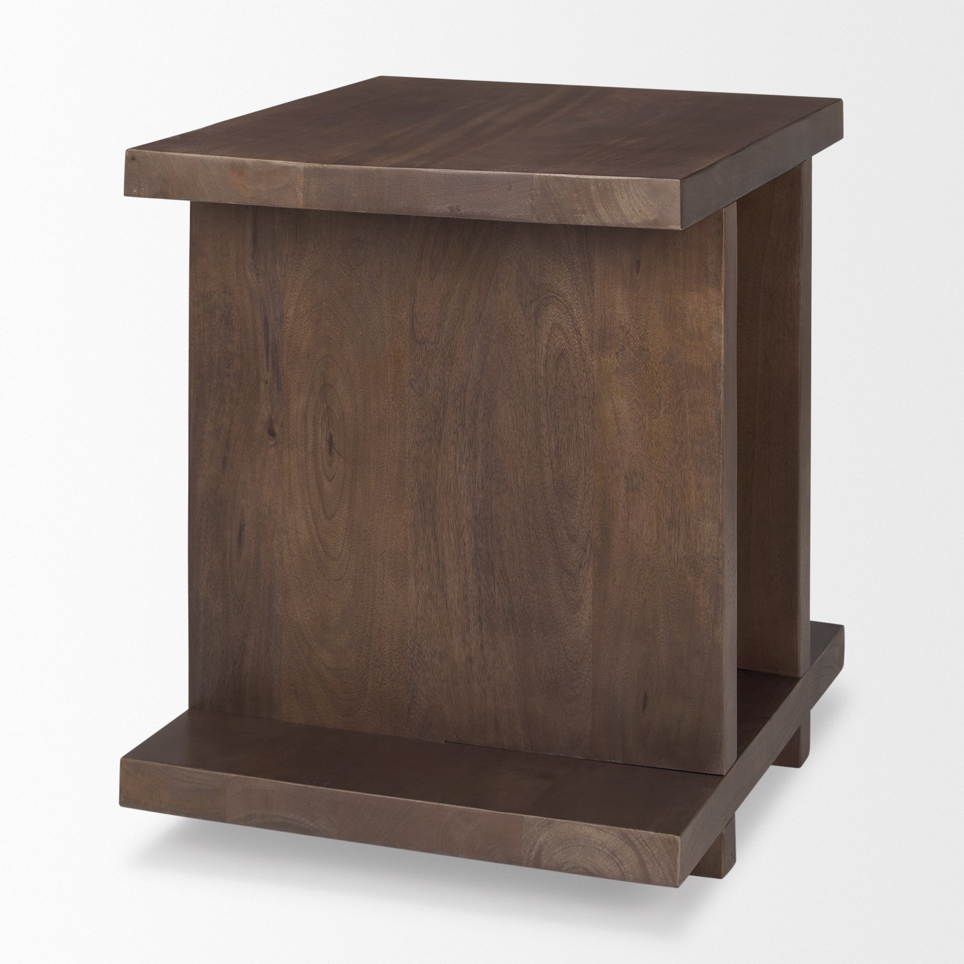Mercana Nohr 22" x 18" x 22" Solid Wood Side Table