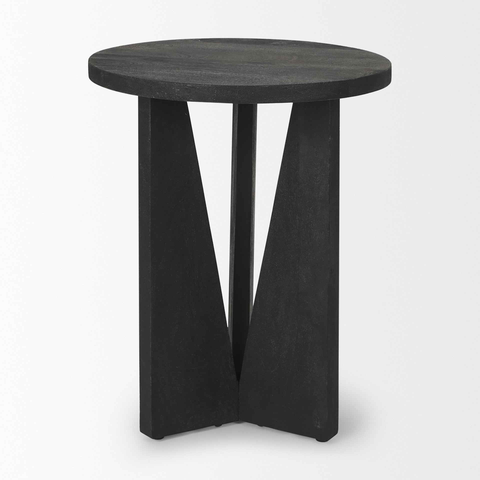 Mercana Mattius 18" x 18" x 22.5" Solid Wood Side Table