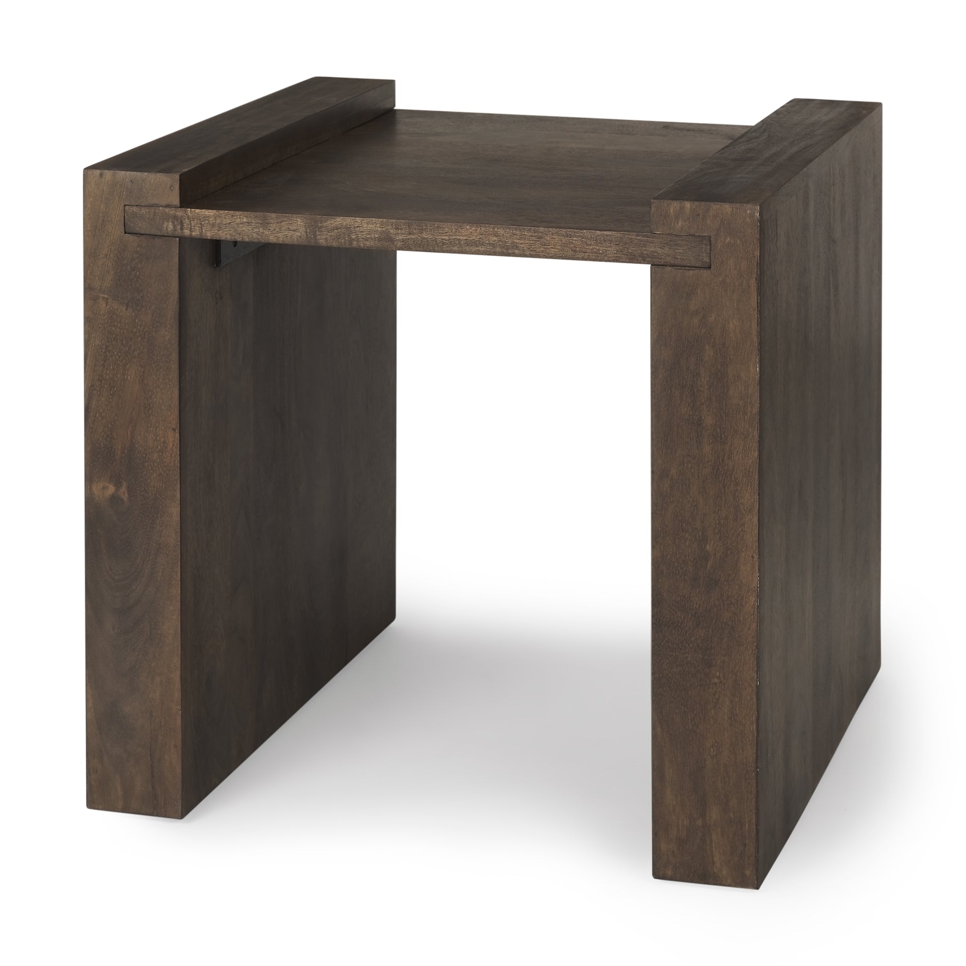 Mercana Athelia 23" x 22" x 22.3" Solid Wood Side Table