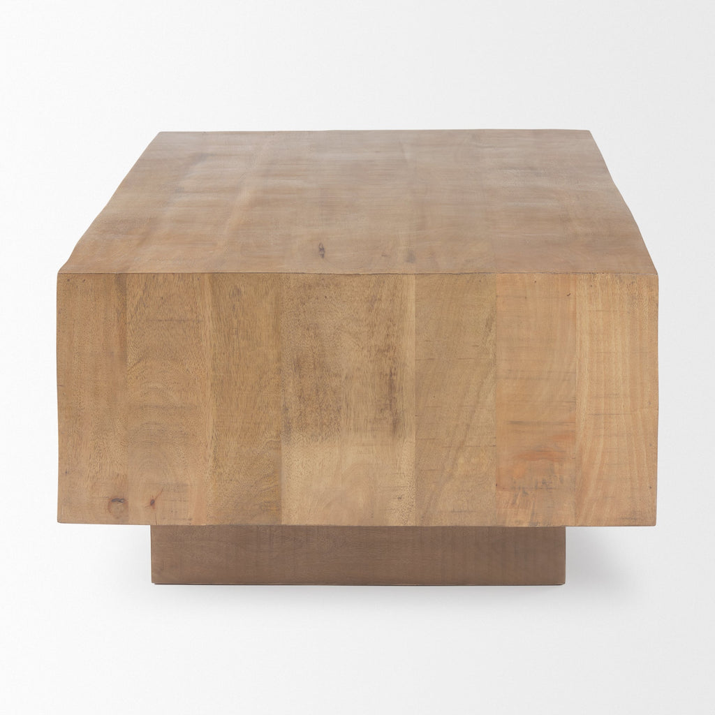 Mercana Hayden 48" x 28" x 16" Solid Wood Coffee Table - Rectangular